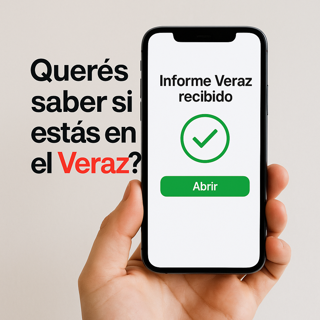 como saber si estoy en el veraz