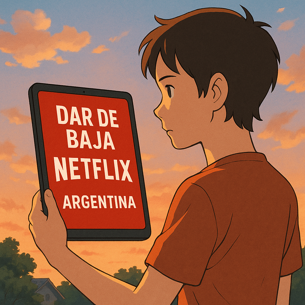 dar de baja netflix argentina