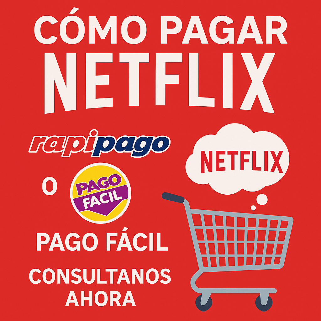 netflix con rapipago o pago facil