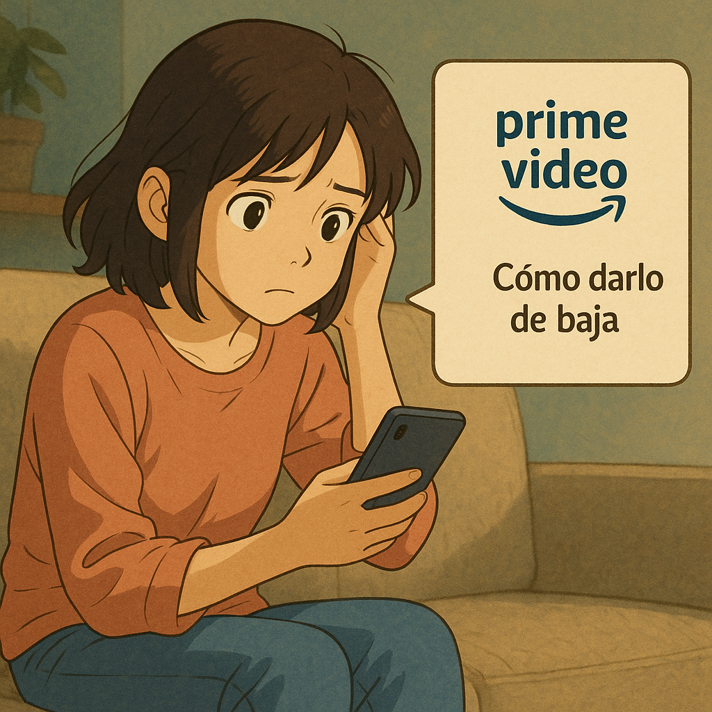 prime video como darlo de baja